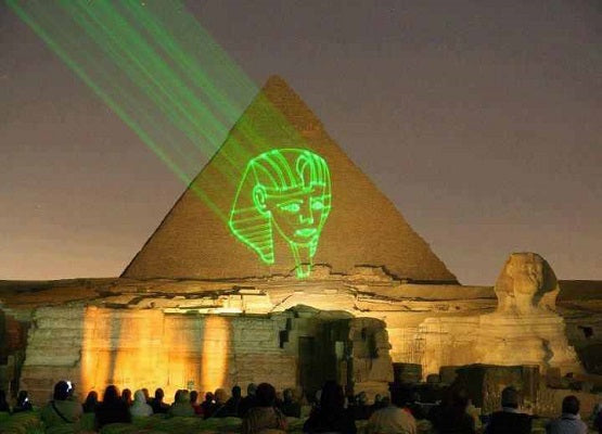 Pyramids: Sound & Light Show