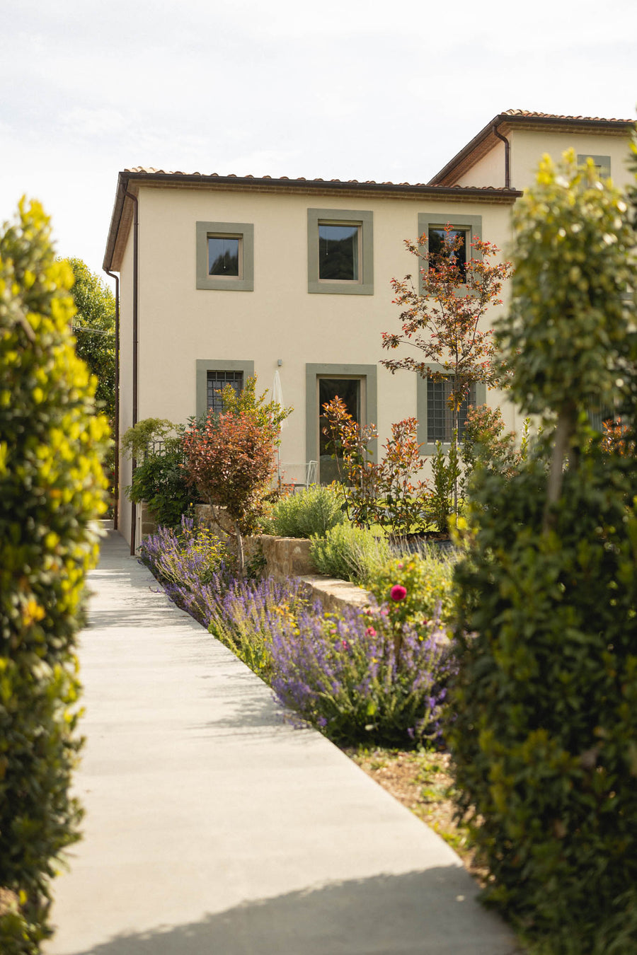 The courtyard