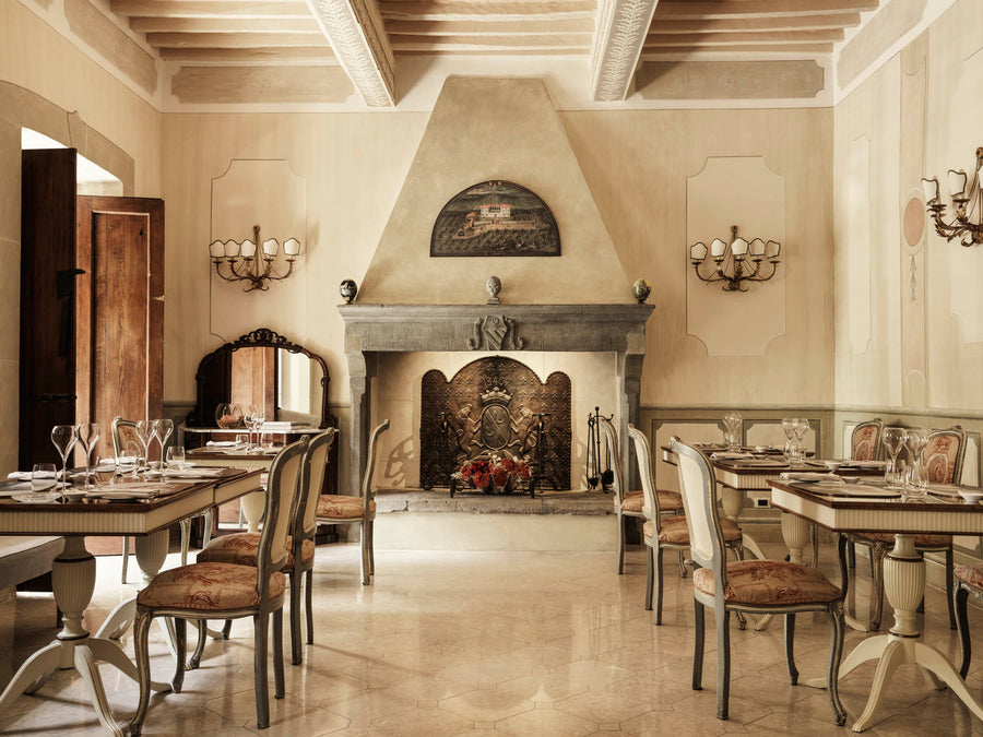The dining room