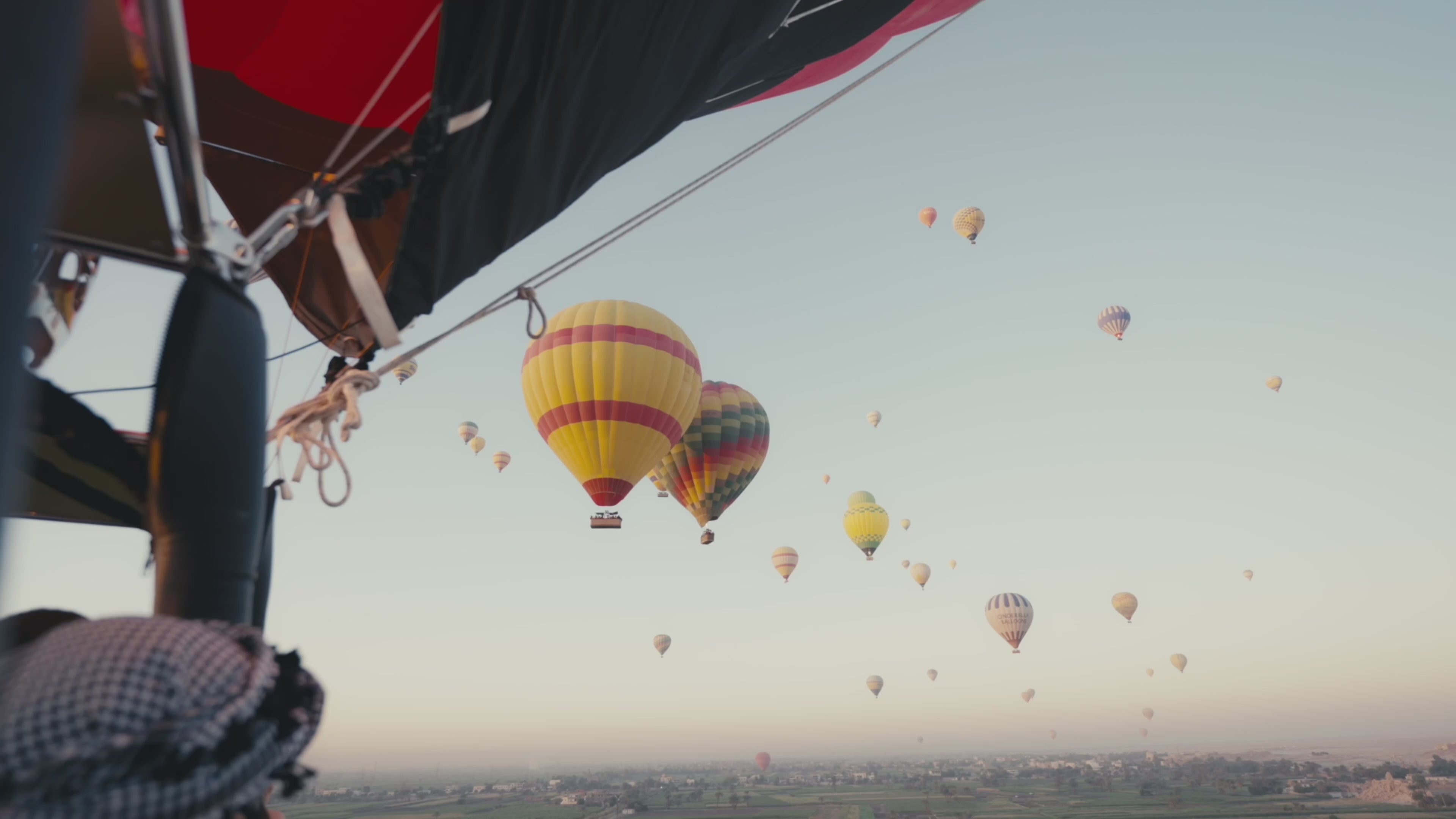 Load video: Stamps Tours sizzle reel featuring retreats, group tours, luxury tours, and events in Egypt, such as hot air balloon rides, meditation classes, yachting, and other adventures